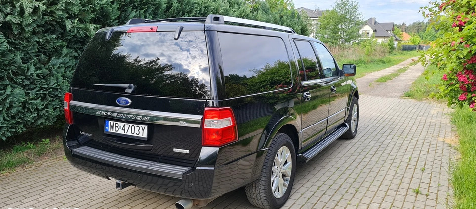 Ford Expedition cena 128900 przebieg: 186000, rok produkcji 2017 z Warszawa małe 667